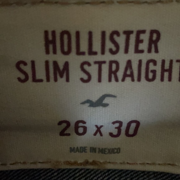 NWT Hollister Men Slim Straight W26 L30 - Picture 9 of 11